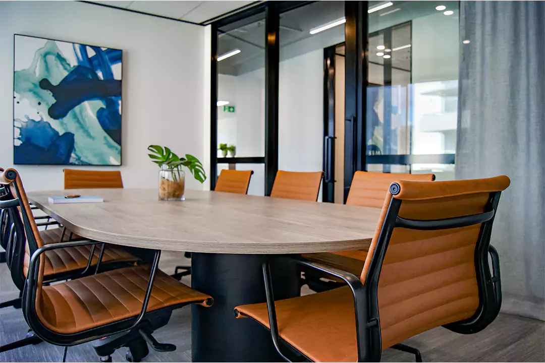 طراحی دفتر کار و اتاق جلسه